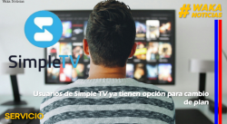 Usuarios de Simple TV ya tienen opción para cambio de plan