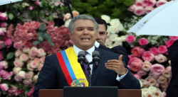 Duque asumió la presidencia de Colombia