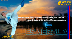 ESMERALDA FERNÁNDEZ CONVOCADA POR LA FVKD PARA INTEGRAR LA SELECCIÓN VENEZOLANA