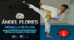 AMAZONAS SOBRESALIÓ EN 1ER CAMPEONATO VIRTUAL INTERNACIONAL DE CLUBES DE KARATE-DO