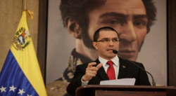 Arreaza: lamentable error sanciones europeas contra el gobierno de Venezuela