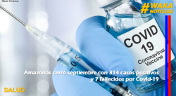 AMAZONAS CERRÓ SEPTIEMBRE CON 314 CASOS POSITIVOS Y 7 FALLECIDOS POR COVID-19