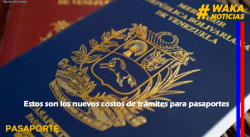 Estos son los nuevos costos de trámites para pasaportes