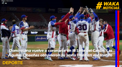 Dominicana vuelve a coronarse en la Serie del Caribe. Las Águilas Cibaeñas obtuvieron su sexto título en este torneo