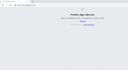 Red social Facebook presentó falla en acceso de su página 