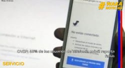 OVSP: 68% de los usuarios de telefonía móvil reporta fallas