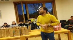 UN MARABINO EN ALEMANIA PREPARÓ HALLACAS PARA LOS VENEZOLANOS REFUGIADOS