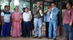 Indigenas se reunieron con dos ministros este miercoles