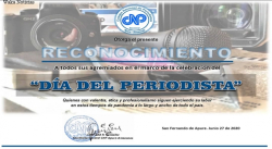 CNP Apure-Amazonas reconocerá a los periodistas en su día de manera virtual este sábado 27 de junio.