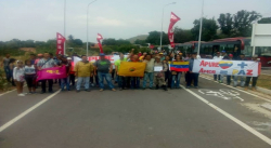 Trans-Apure fueron usados para fines políticos oficialista en frontera del Táchira este fin de semana