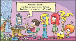 LA FLOJERA DE ESCRIBIR HA VENIDO DEFORMANDO EL IDIOMA CASTELLANO